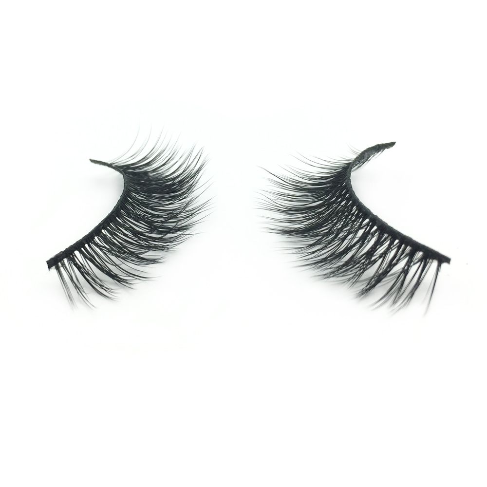 Handmade 3D Silk Fiber Eyelashes Best Quality JE06